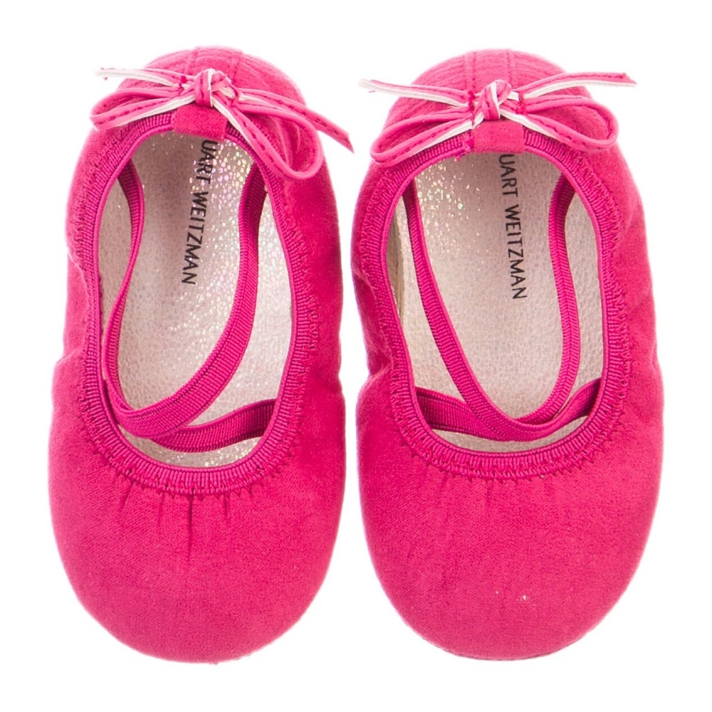 Stuart Weitzman Pink Baby Bolshoi Shoe New!